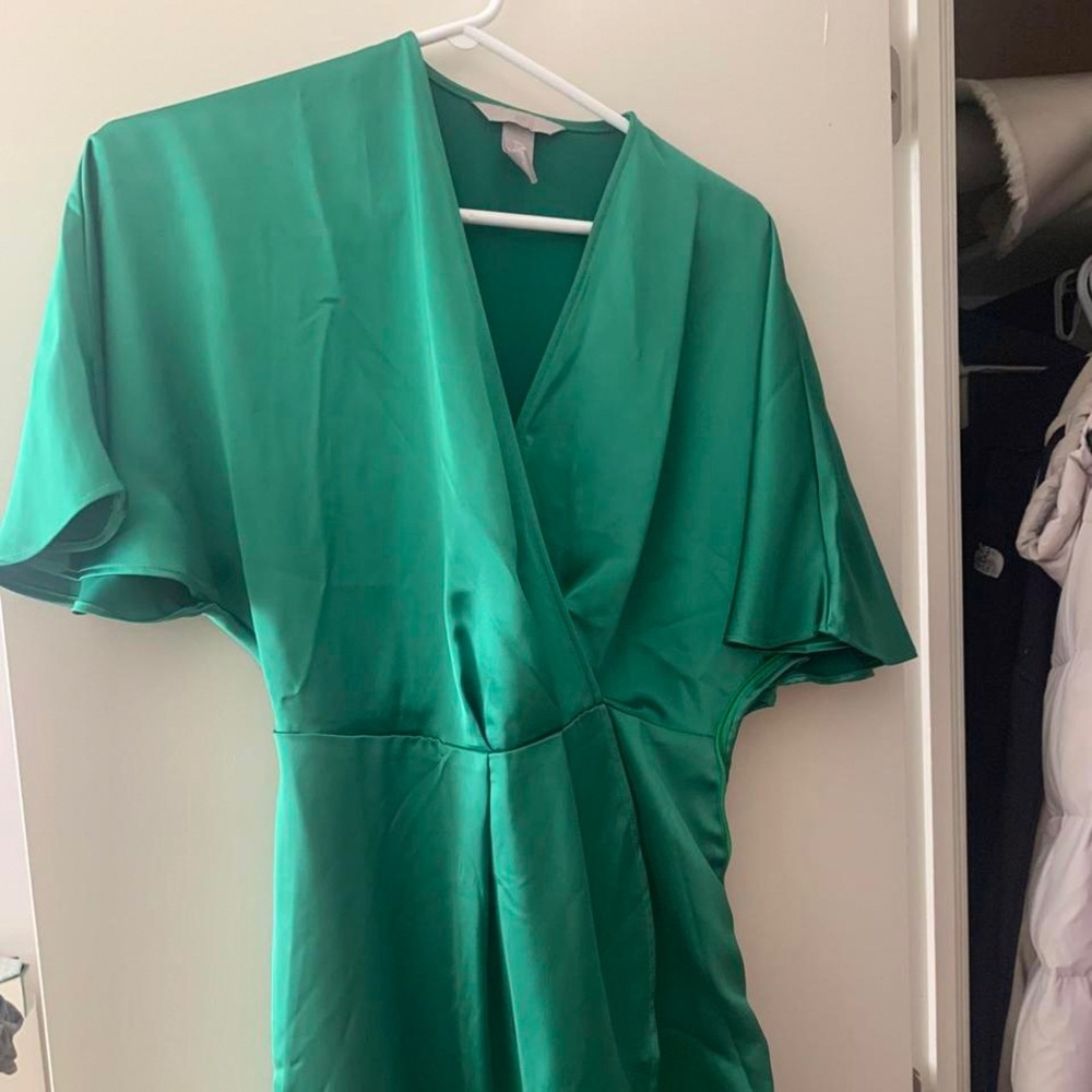 Green H&M dress